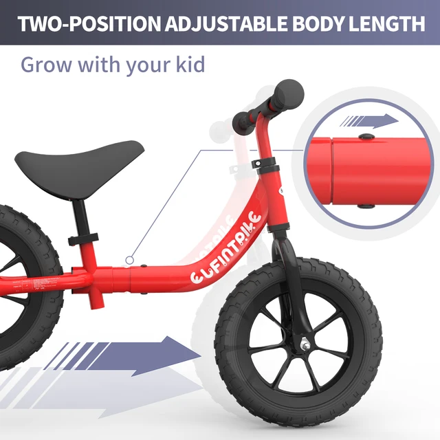 Besrey Balance Bike 2 Year Old Above Toddler Bike Baby Bike for Kids Ages 2-4 Years Old (Under 25 Kg) Balance Training 5