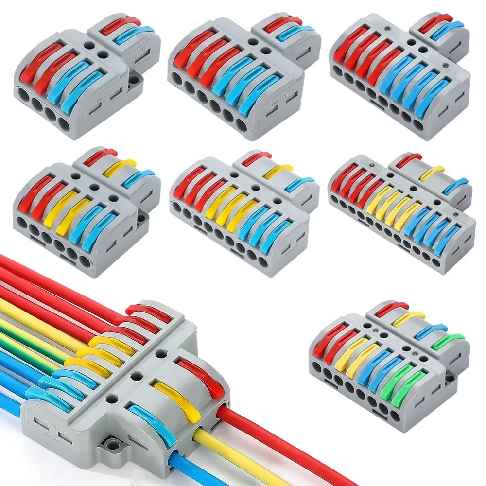 Wire connector quick splitter mini splicing universal conductor wiring