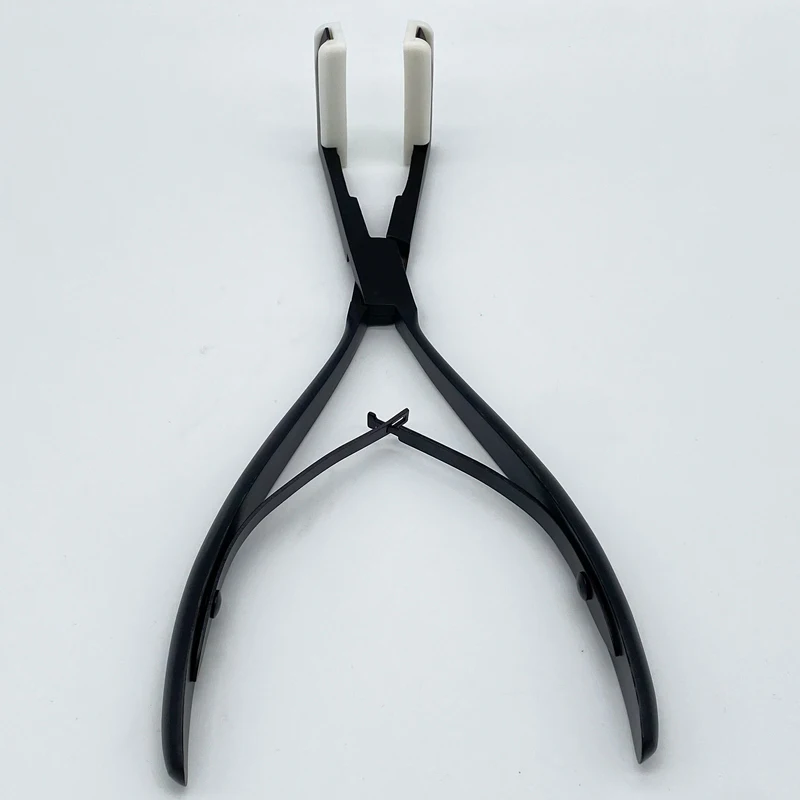 1 PC 7 inch Stainless Steel Pliers for tape hair extension Tape Sealing Plier Keratin Hair Extensions Tools