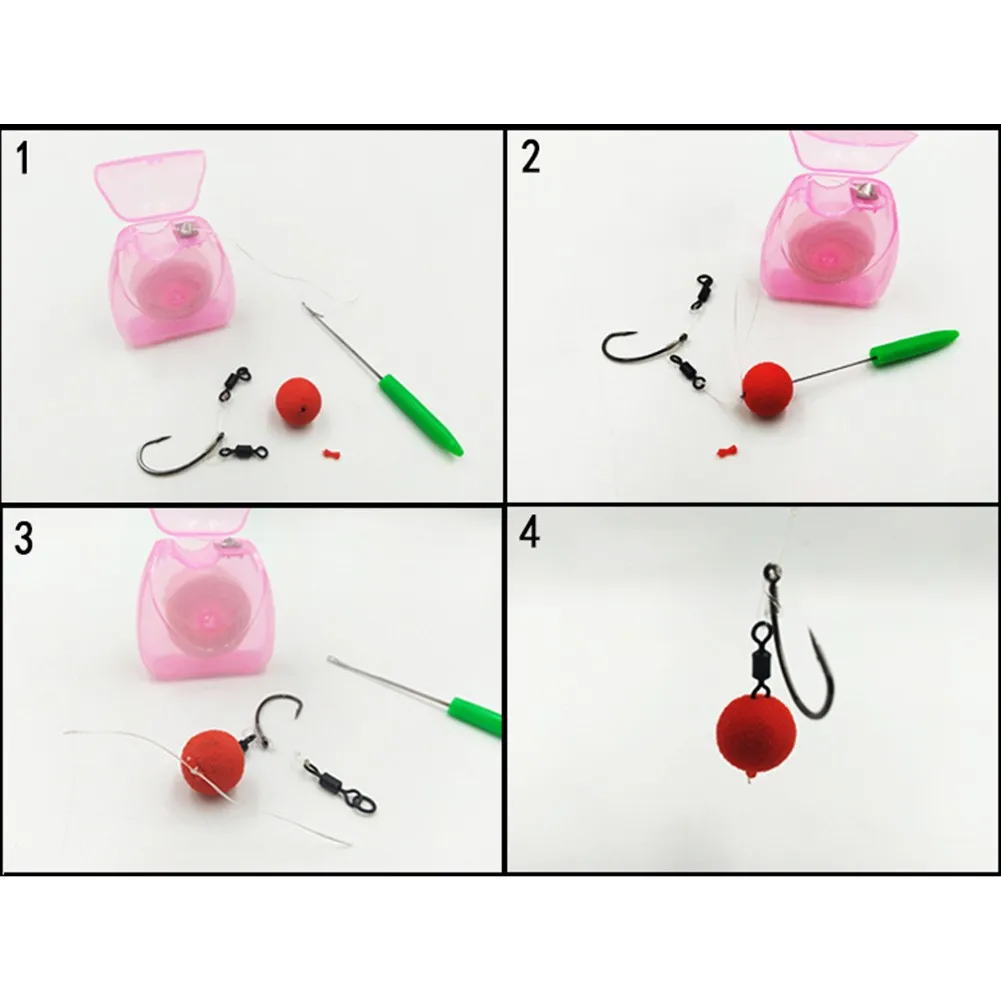 Fishing Accessories Fishing Tackle Fishing Tools Fishing Tool 50m Carp Fishing Bait Floss Ups Boilie Holder Line ForCHOD Ronnie Rig Tool Random Color Bait Floss Fishings Accessories Tools