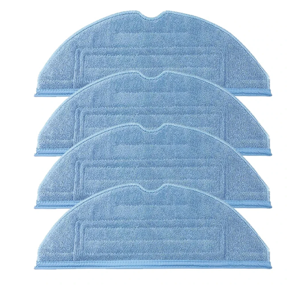 4PCS Replacement Cleaning Mop Cloth Roborock S7 MaxV Plus Ultra Q7 Max Q5 Max+ Robot Vacuum Cleaner Accessories cleaning cloth dish cloth microfiber dish cloth microfiber mop pad