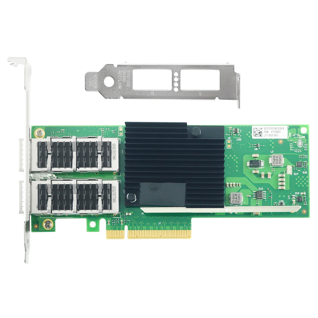 XL710-QDA2 QSFP + 듀얼 포트 PCIe3.0 X8 인텔 XL710-BM2 칩, 40G 네트워크 카드