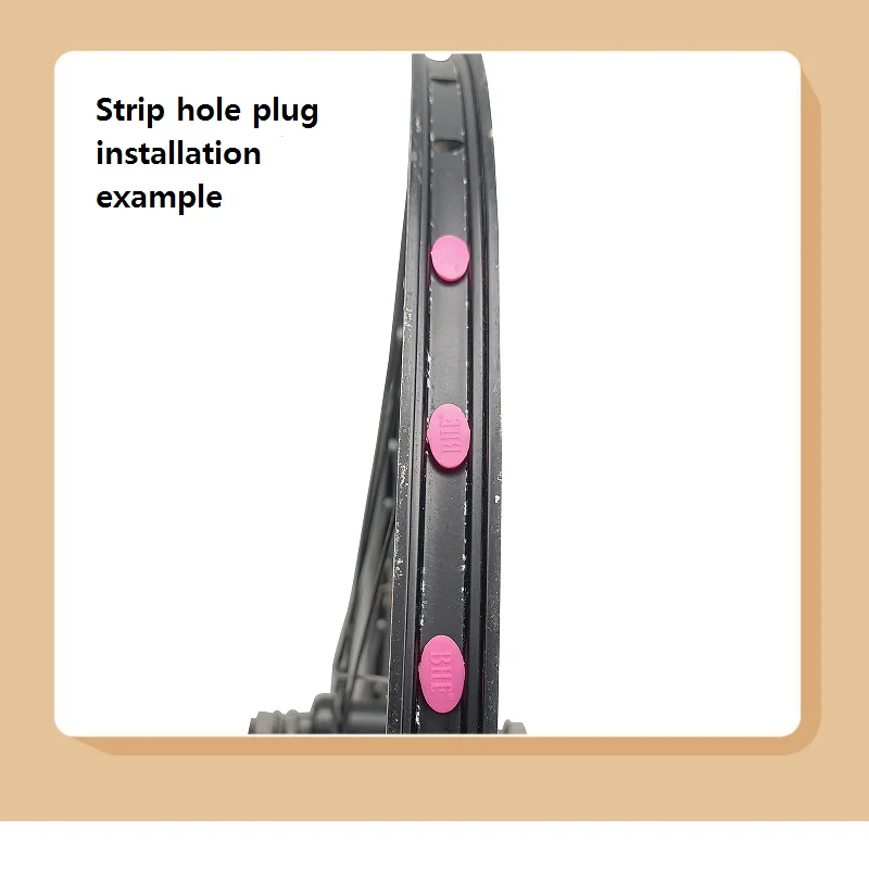 MTB Road Bike Mountain Bike Rim plug with holes Rim Bike wheel plug Bicycle tire pad Steel ring spoke hole 36pcs/bag