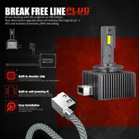 2PCS 30000LM D1S D3S Headlight 35W D2S D2R D4S D4R D5S D8S LED Canbus Lamps Auto LED Lights Bulb For Car Lights 6000K Plug&Play 3