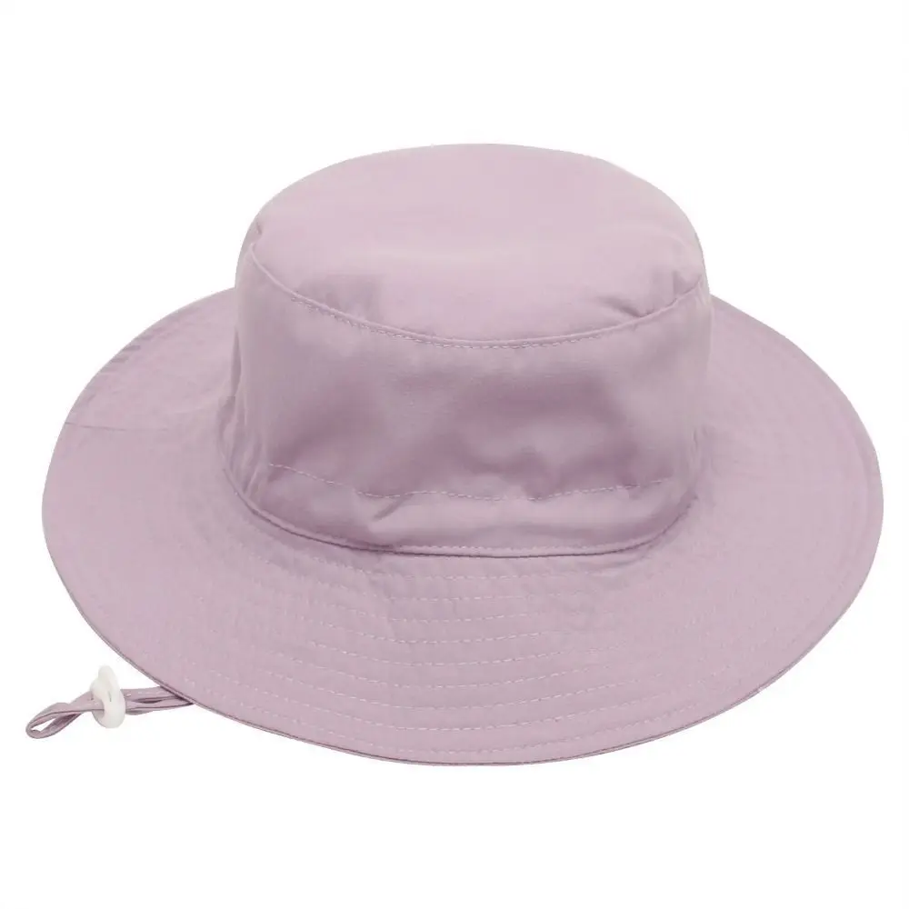 Soft Cotton Anti UV Headwear Neck Ear Cover Breathable Baby Beach Caps Infant Cap Newborn Bucket Hat Summer Baby Sun Hat