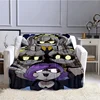 Murder-Drones Cartoon Printed blanket Flannel Warm blankets Soft and comfortable blanket bed linings cubre cama Birthday Gift 3