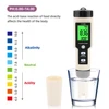 Yieryi Hydrogen Water Tester Monitor 4 in 1 H2 PH ORP TEMP Meter Reactive Oxygen Analyzer ATC 0-2400PPb for Aquariums Pools Spa 3