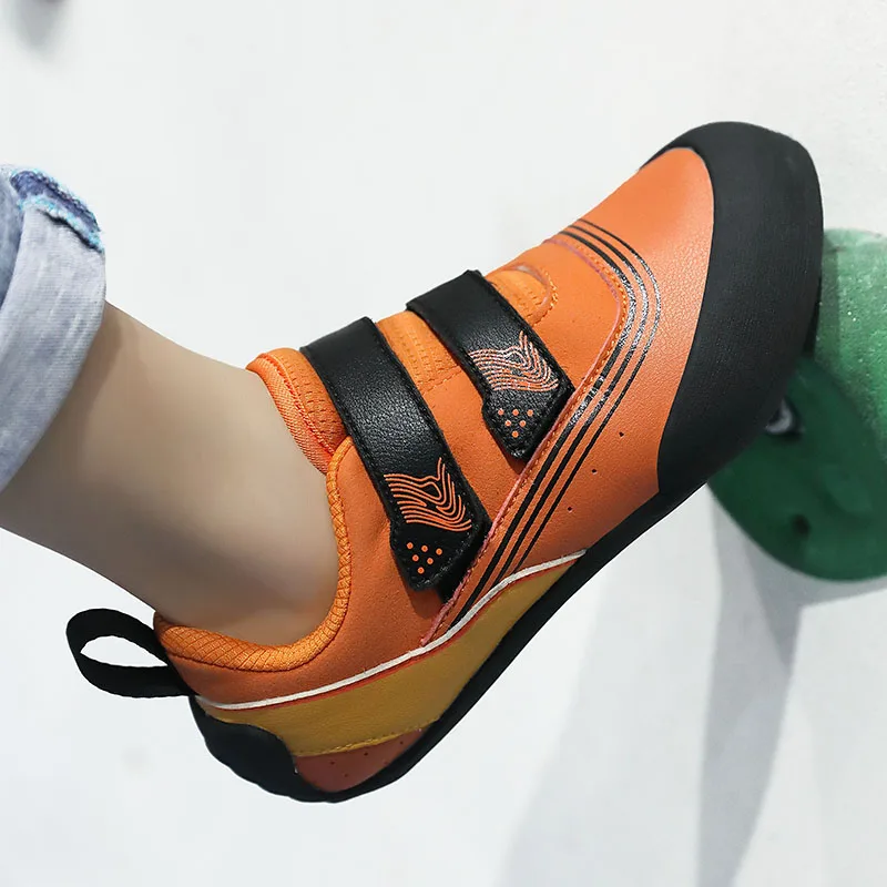 

New Boy Rock Climbing Shoes Non-slip Professional Teenager Rock-Climbing Shoes Girl Indoor Rock Climbing Training Shoes A902