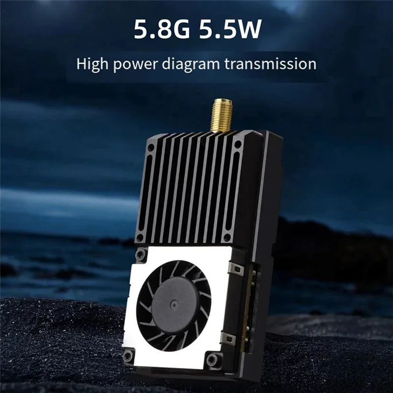 VTX 5.8G 5.5W Haute Puissance pour FPV Drone