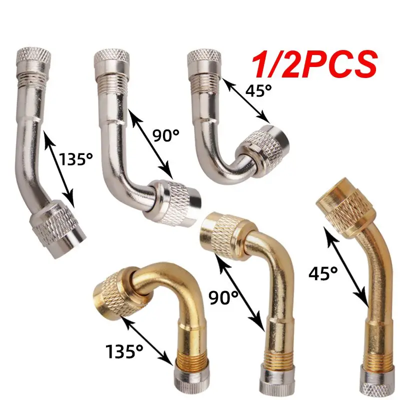 

1/2 шт., набор удлинителей для клапанов, 45/90/135 градусов