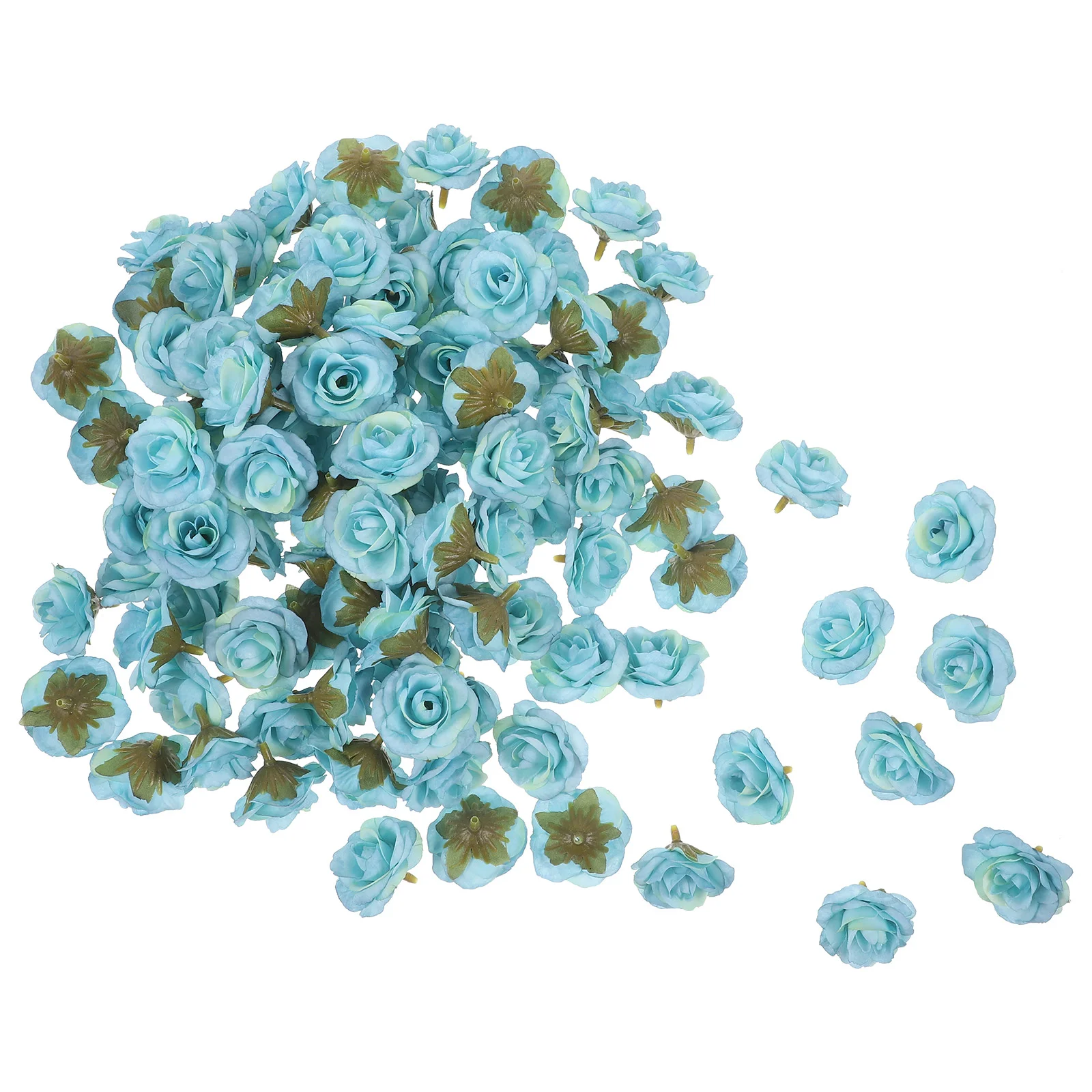 

100 Pcs Wedding Decoration Flower Heads Decorative Flowers Mini for Crafts Sprinkle Rose
