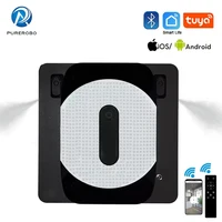 Robot Window Cleaner Purerobo W-S8S Dual Water Spray,Smart Memory,High Vacuum Suction，Anti-fall , Home Wall Glass Cleaning Robot 1