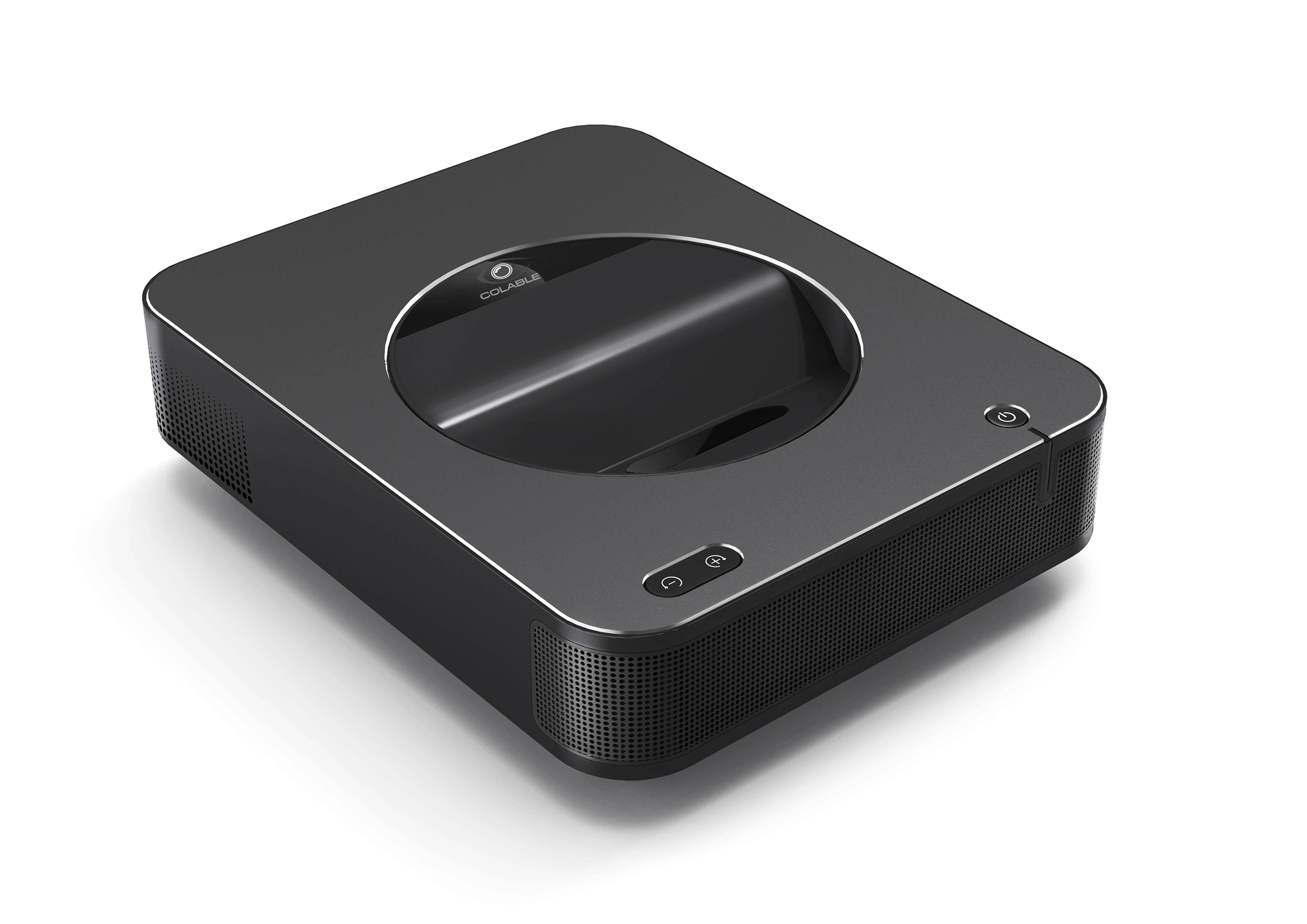 블랙 디지털 휴대용 HD DLP LED 호텔 사무실 스크린 터치 스마트 비디오 프로젝터, T6A