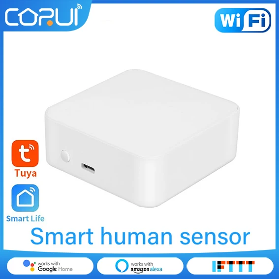 

CORUI Tuya WIFI Smart Human Body Sensor PIR Motion Sensor De Movimiento Ceiling-mounted Human Presence Detector