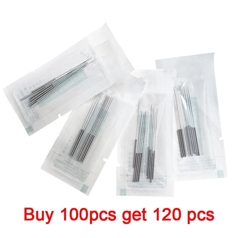 SHENLONG 50 PCS Acupuncture Needle Dry Needling Sharp Disposable Sterile with Indivual Packaging Massage Needle Therapy with CE
