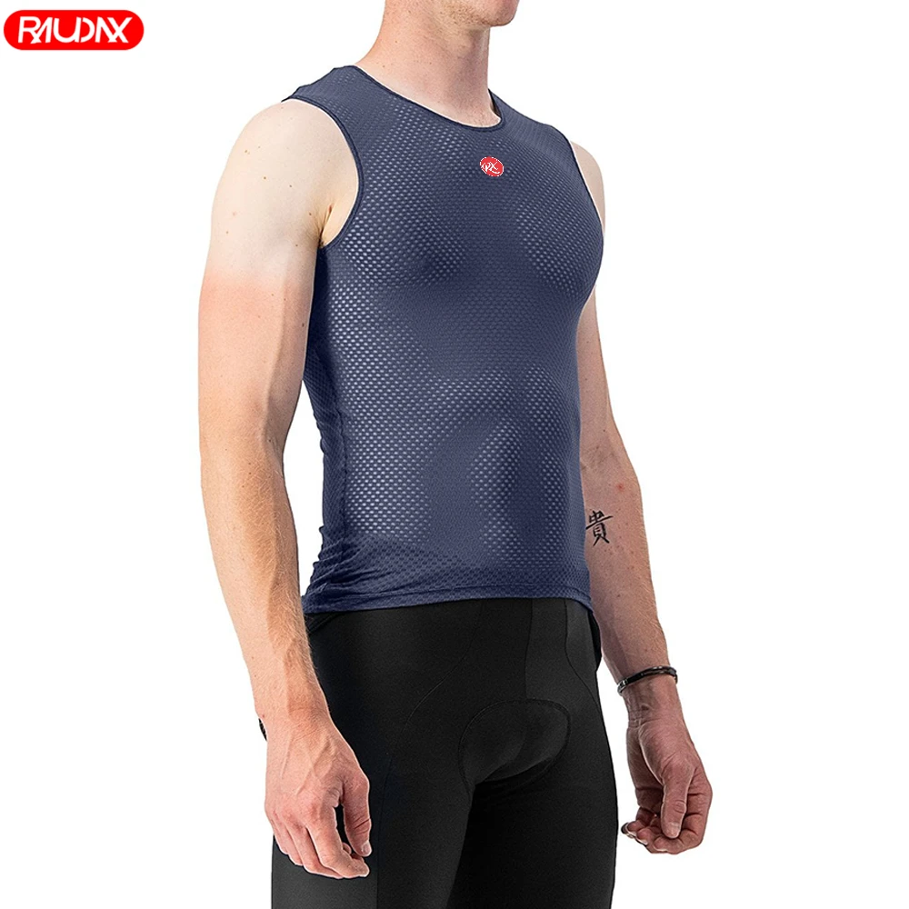 Cycling Base Layer Vest Sleeveless Quick Dry Shirts for Running Mtb Road Ciclism