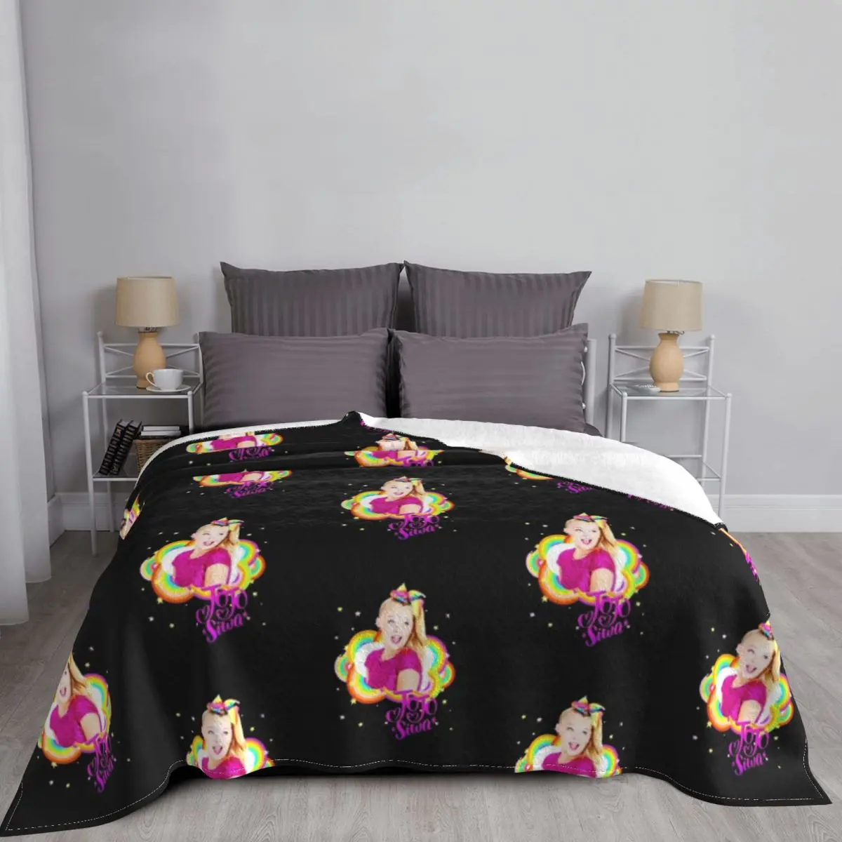 Jojo Siwa Dancer Blankets Coral Fleece Plush Winter Multi-function Lightweight Thin Throw Blankets for Bedding Outdoor Quilt