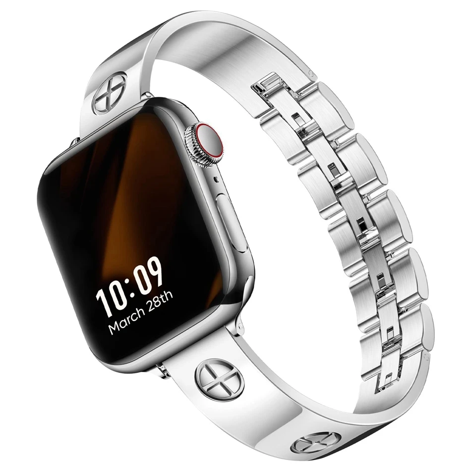 Luxury Stainless Steel Watch Bracelet Strap