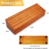 Playing Card Holder for Kids or Elder Hands-Free Wood Holder Racks Tray for Organizing Cards on Game Bridge Card Holders 2