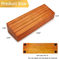 Playing Card Holder for Kids or Elder Hands-Free Wood Holder Racks Tray for Organizing Cards on Game Bridge Card Holders 2