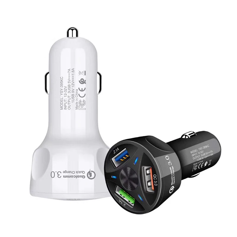 

Автомобильное зарядное устройство QC3.0 с 3USB-портами, 5 В/7 а