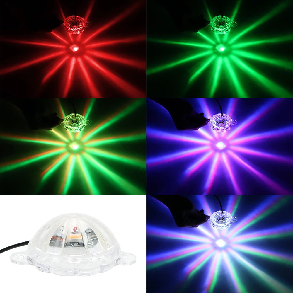 Motorcycle LED Lights LED Atmosphere Light 12V 24V Truck Light Motorbike Flash Strobe Light RGB Atmosphere Lamp LED Flash Strobe Motorcycle Lighting LED Atmosphere Lamp