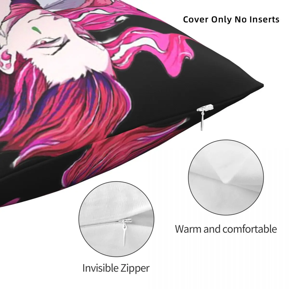 Рисунок 5 - Квадратная наволочка Hisoka HunterXhunter