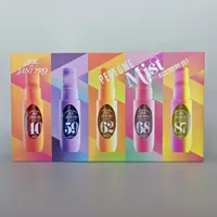 Brazilian Inspired Summer Scent Perfume Set 5 Piece Gift Set Tropical Beach Vacation Long Lasting Body Mist & Oil Mist 1