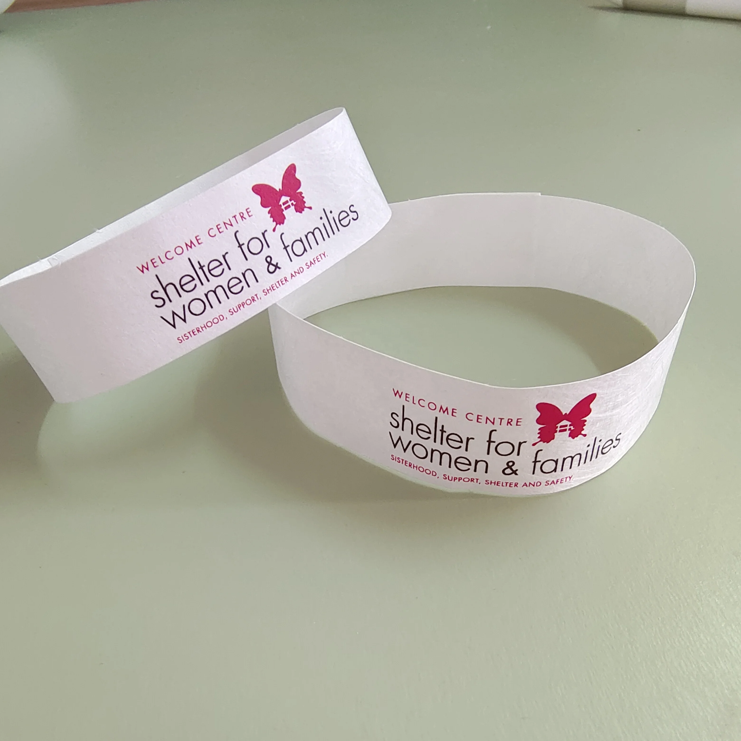 DDJOY Advertising Gifts Festival Event Club Bar Hotel Movie Disposable Waterproof Tyvek Paper Wristband