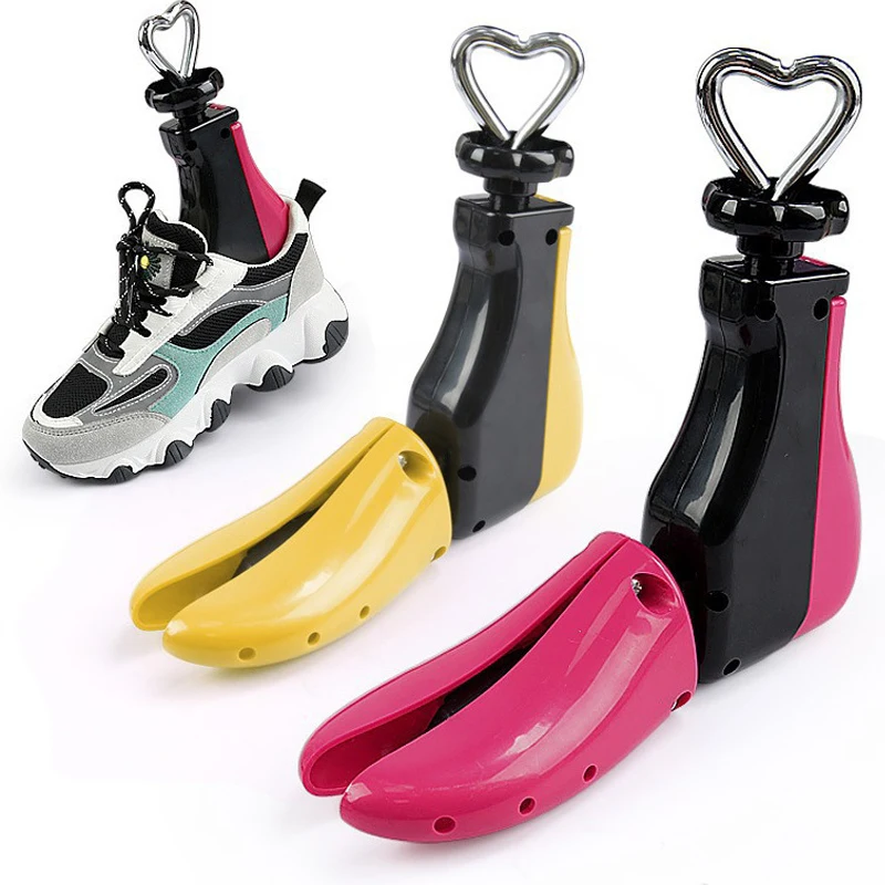하이탑 슈트리 부츠 스니커즈 슈 스트레처 남녀 공용 신발 트리 길이 너비 조절 가능 신발 스트레처 1개