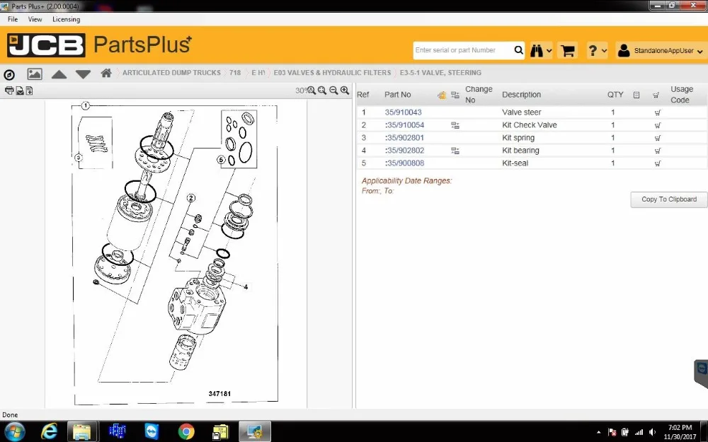 

Сервис JCB Parts Pro 2,00 + руководство по эксплуатации 2017 + генератор ключей