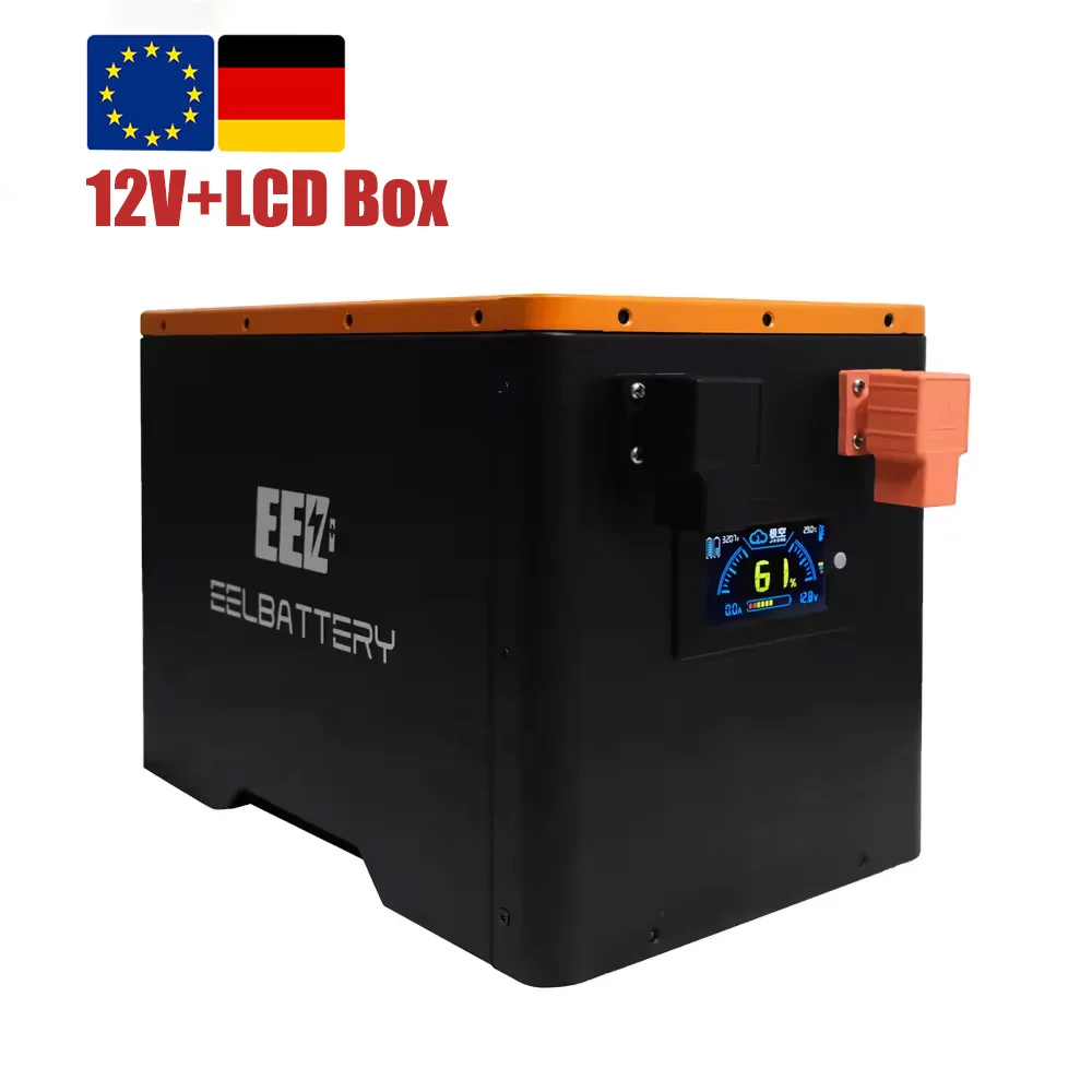 EEL EU Shipped 12V Box with Display JK Smart BMS 12V 280Ah DIY Battery ...