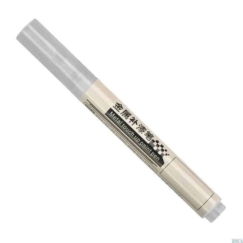 R9UA Permanent Marker Pen for Metal Metallic Color Waterproof Permanent Marker Pen
