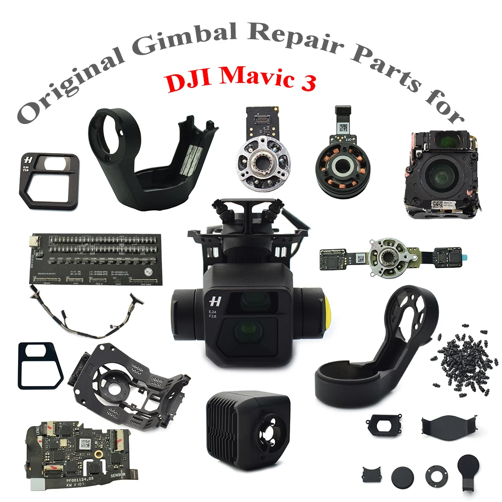 Bras et Moteurs de Gimbal pour Caméra - Pièces de Rechange Compatibles avec stabilisateurs