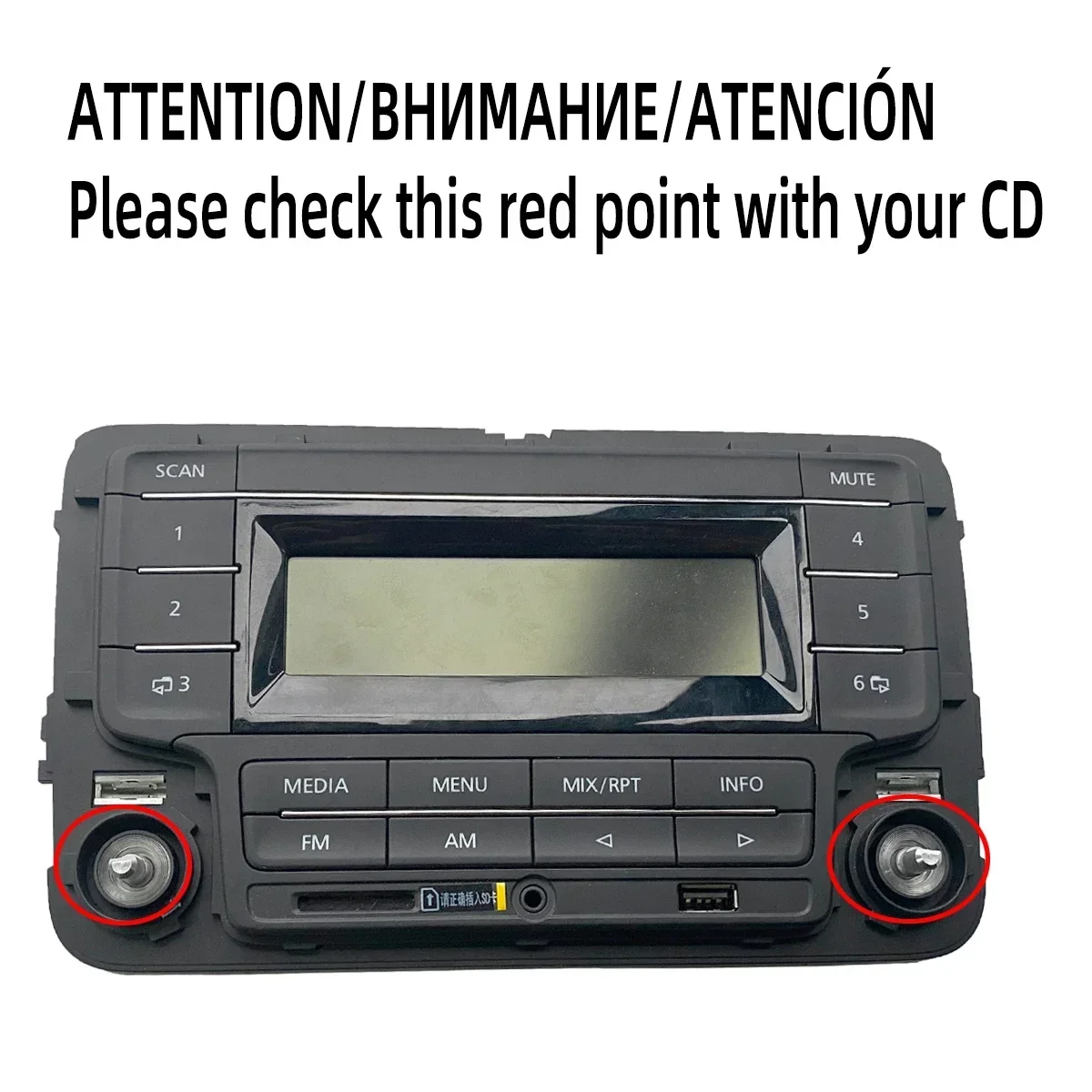 Manopole Per Autoradio VW E Skoda - Per Golf 6/7 E Octavia III, Sinistra - Foto 11