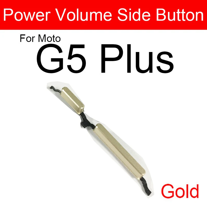 Nappe Interne Des Boutons Power/Volume Pour Motorola Moto G5 (XT1676) - Neuf - Pièce De Rechange