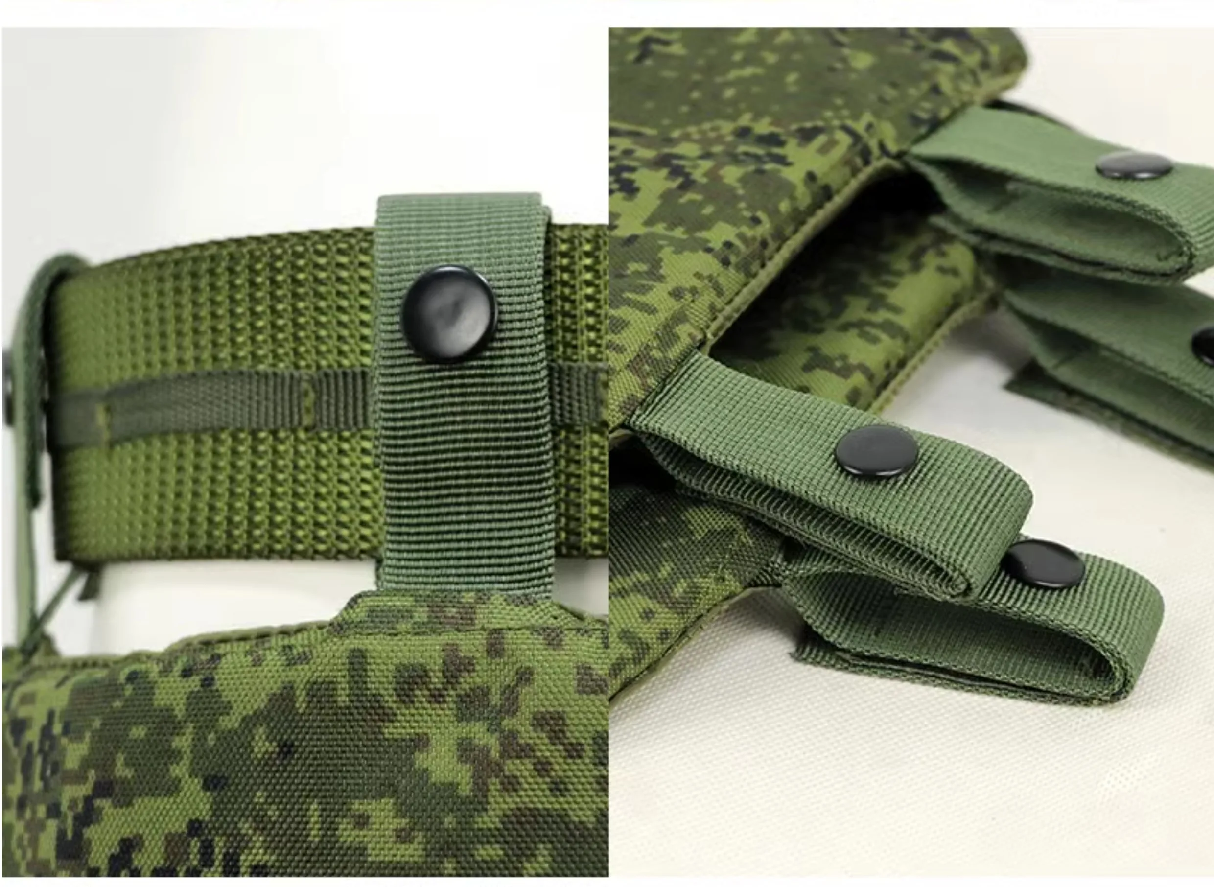 EMR Green Camouflage Mask Face Neck Cover / Butt Mat Outdoor Camp Moisture Pad Waist Strap /Helmet Goggles Protector Cloth Cover – Detail 8