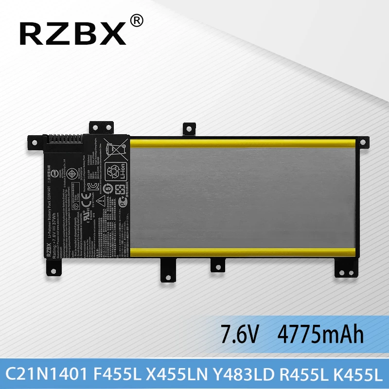 C21N1401 Laptop Battery For Asus A455L A455LD A455LN X455 X454W X455LF
