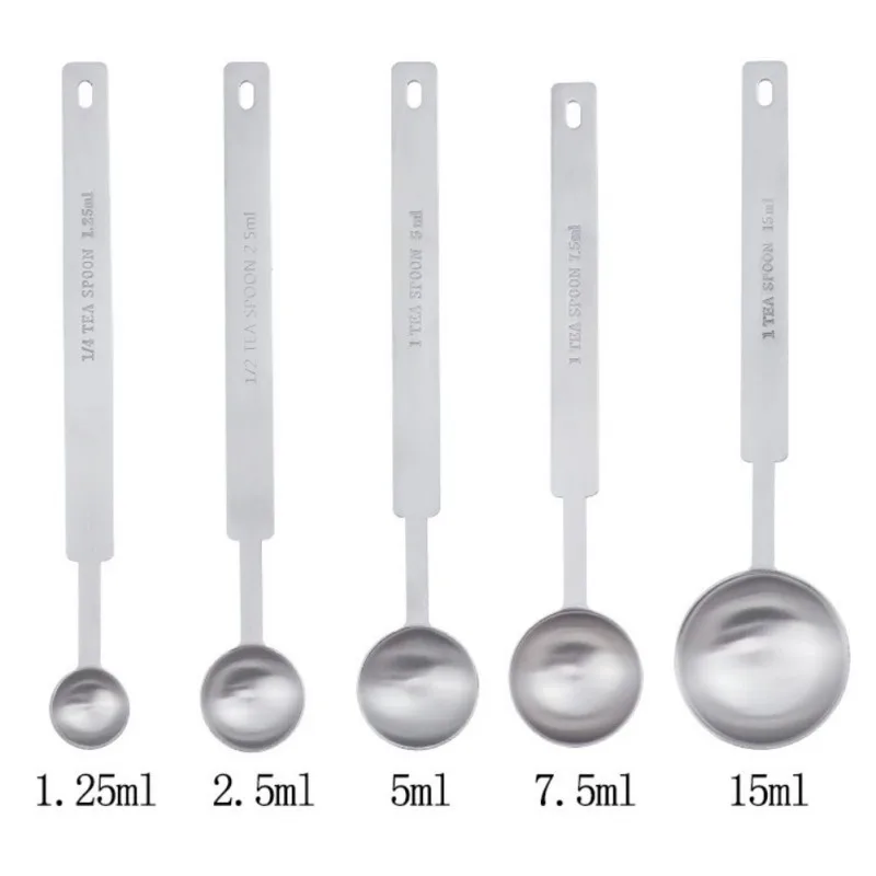 Stainless Steel Measuring Spoon Coffee Measurer Tablespoon Coffee Measuring Spoon Kitchen Accessories Baking Tools 1pc kitchen measuring spoons measuring spoon set measuring cup and spoon set