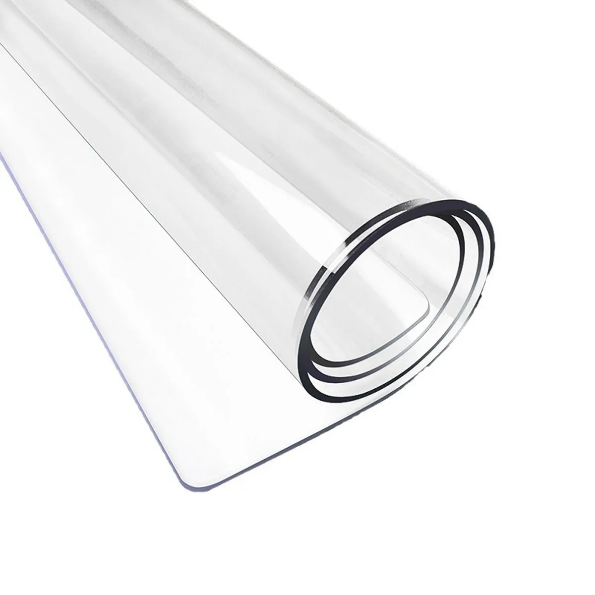 Transparent PVC table cloth waterproof, oil-resistant, washable, anti-scalding soft glass dining table wide range of use 3