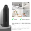 Black Automatic Soap Dispenser Touchless, Auto Liquid Soap Dispenser for Kitchen Bathroom 400Ml 6