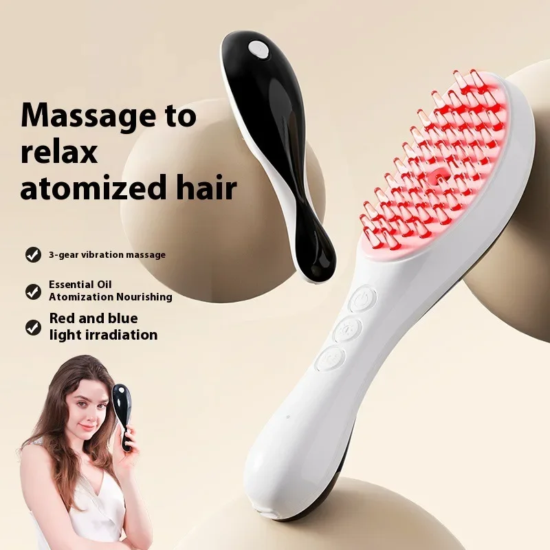Electric Massage Comb for Hair Care and Relaxation