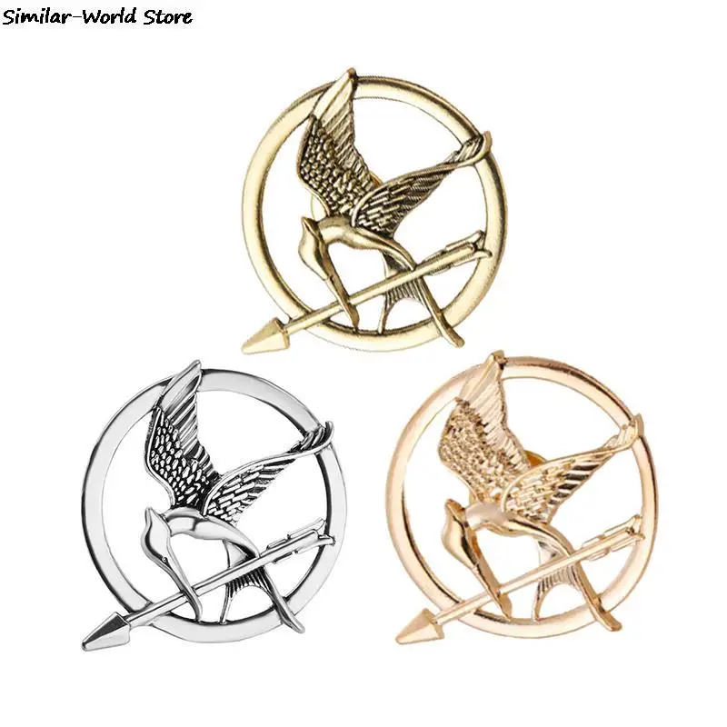 Высокое качество голодная игра Mockingbird ретро брошь в стиле «панк» сплав ювелирные изделия значки лучший друг Подарочная брошка оптом