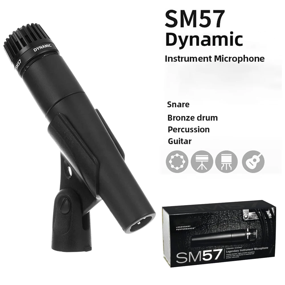 SM57-Professional-Wired-Dynamic-6-35mm-Cable-Microphone-Handheld ...