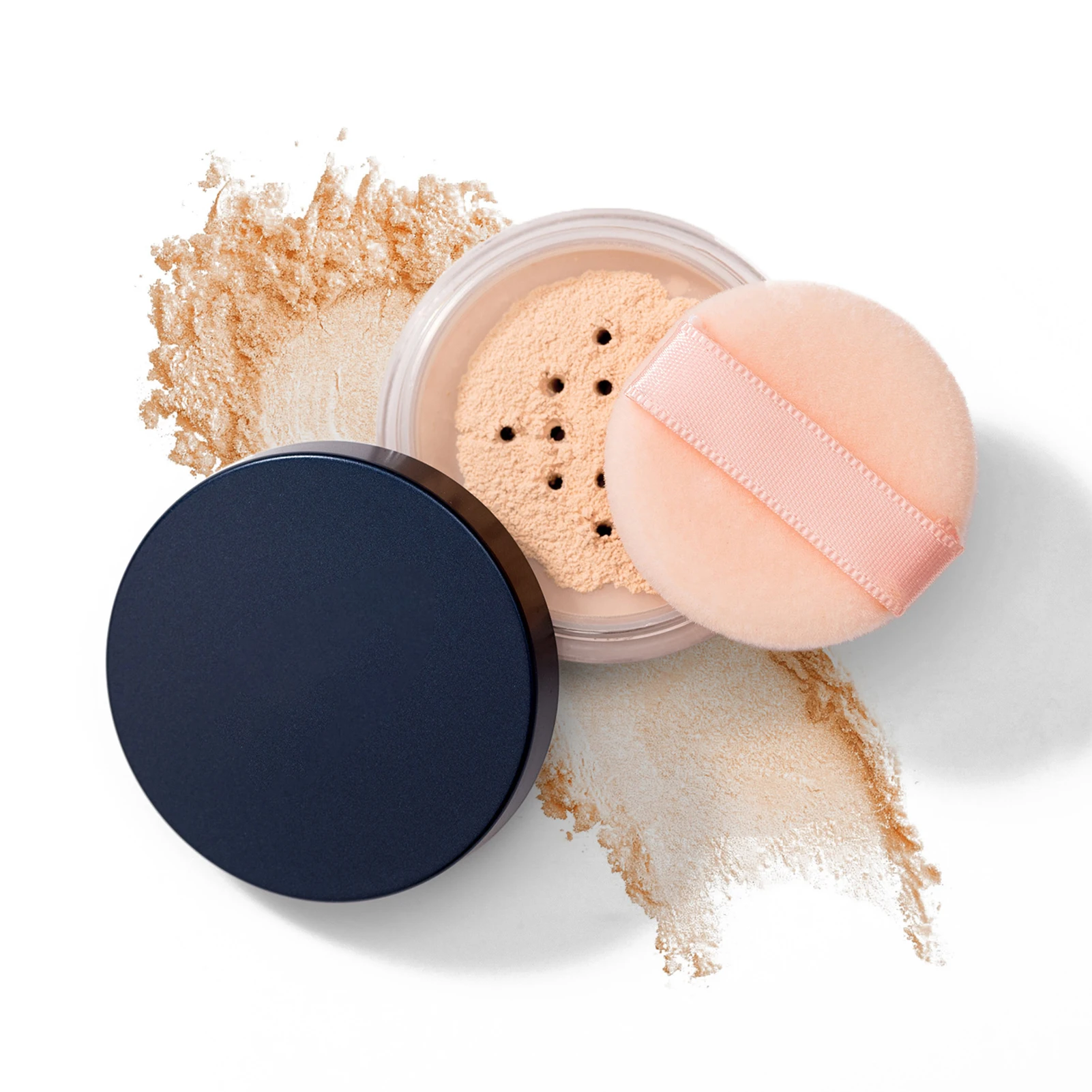 Loose Powder Makeup Setting Powder Lightweight & Breathable Natural Cool Oil Control Concealer Repairing Powder Facial Comestic