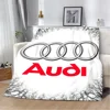 Printed Blanket Racing RS A-audis car Picnic Blankets Warm Blanket Soft and Comfortable Blanket Home Travel Birthday Gift 4