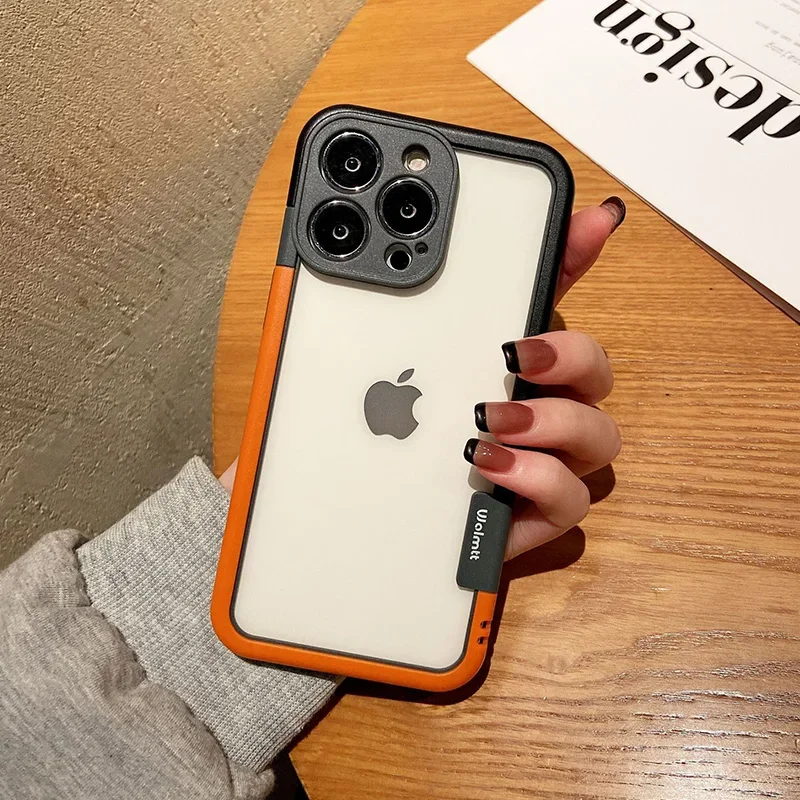 Colorful Soft Silicone Bumper Frame with Shockproof Protection for Phones - Border Only, No Back