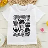 Tshirt Wednesday Addams Children T-Shirt I Hate People Cartoons Clothes Kid Girl Boy Nevermore Academy T Shirt Baby Casual Top 5