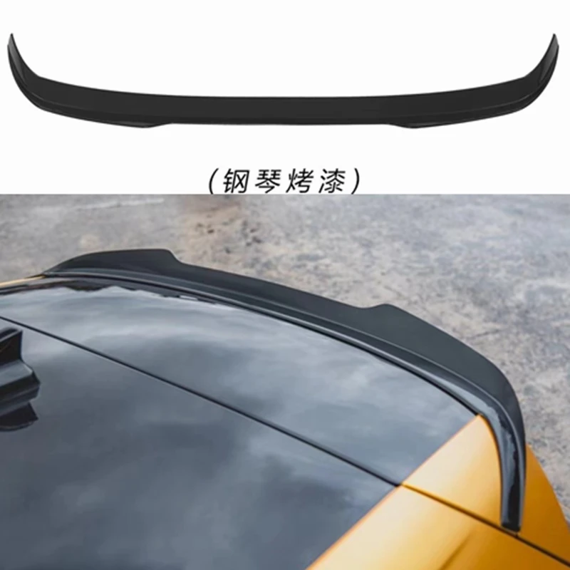 For Volkswagen Golf 8 Mk8 Spoiler 2020 2021 Goif 8 Spoiler High Quality Abs Material Car Rear Wing Color Rear Spoiler