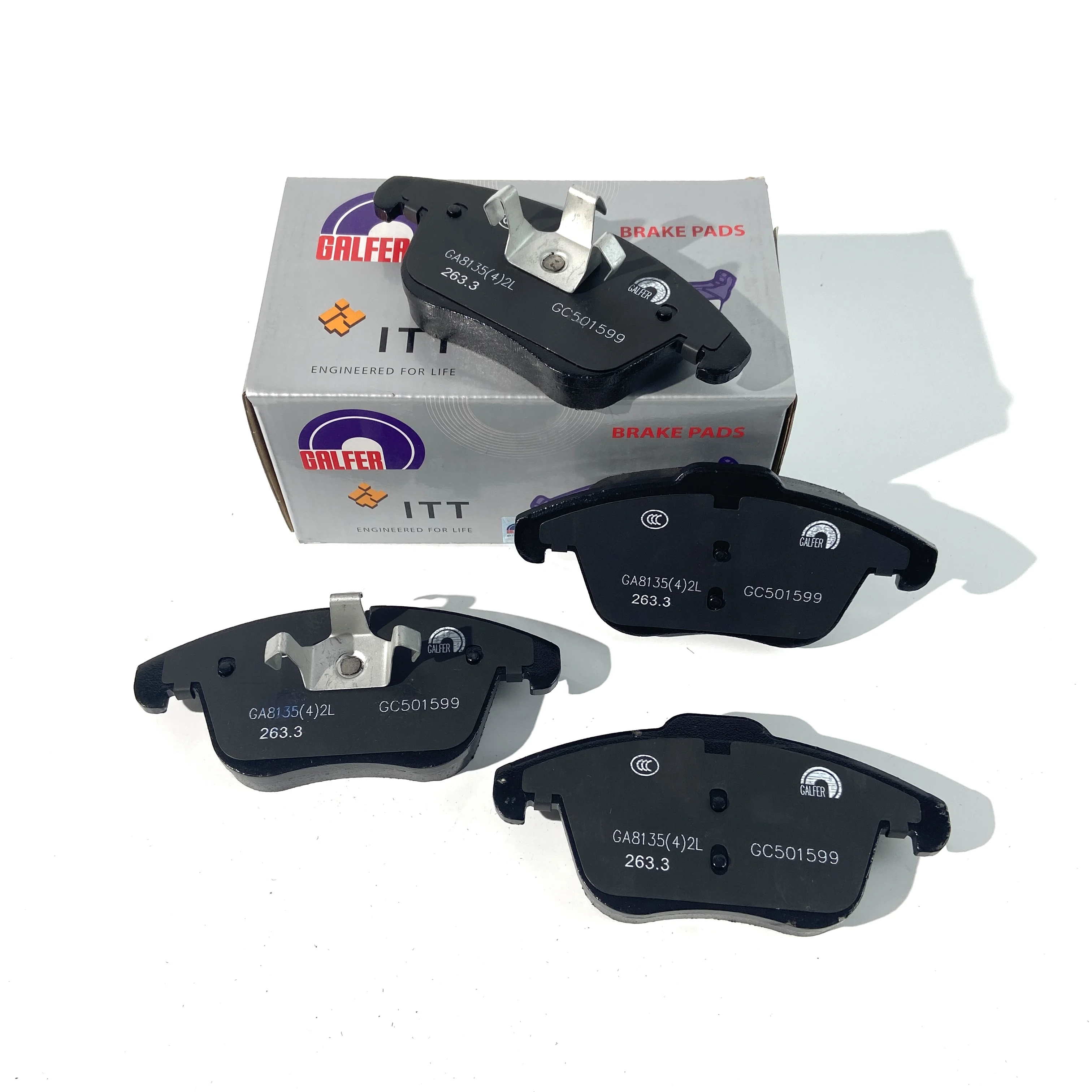 Front brake pad set LR004936 LR134692 C2C42014 for LAND ROVER RANGE ROVER EVOQUE LR2 Jaguar XF